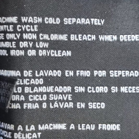 Guess puffer weatherproof jacket dark blue and black women's size M - Picture 9 of 9